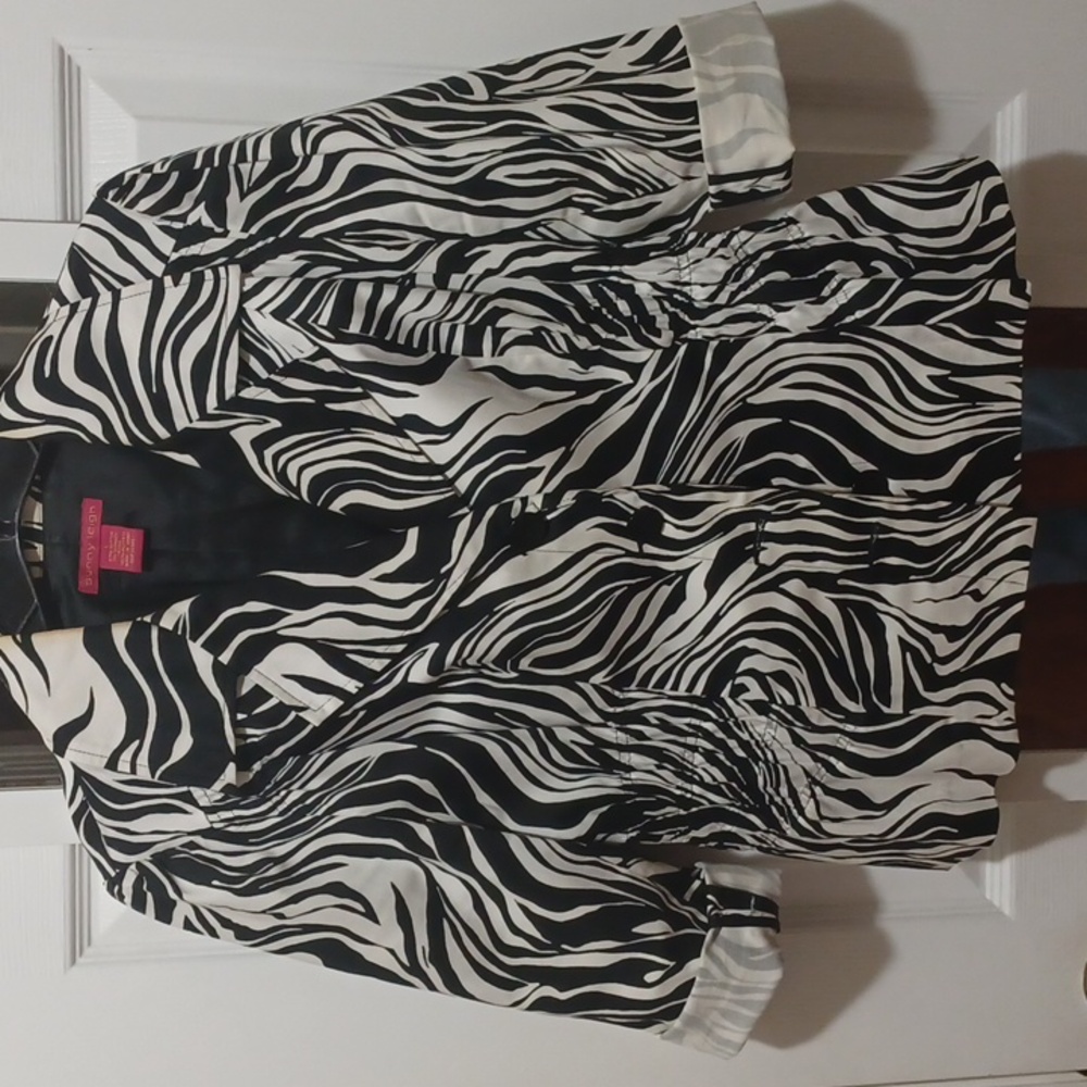 Sunny Leigh Zebra Print Jacket